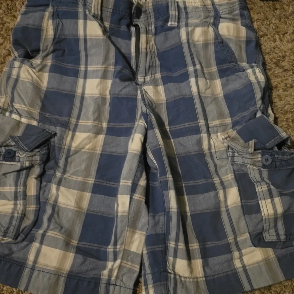 Mens Y2K Cargo Shorts